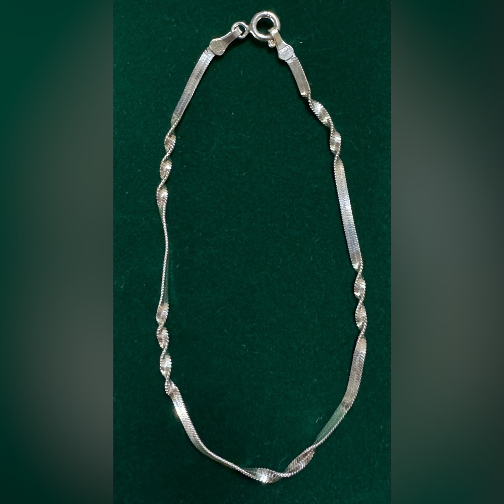 925 Mex Silver twisted bracelet